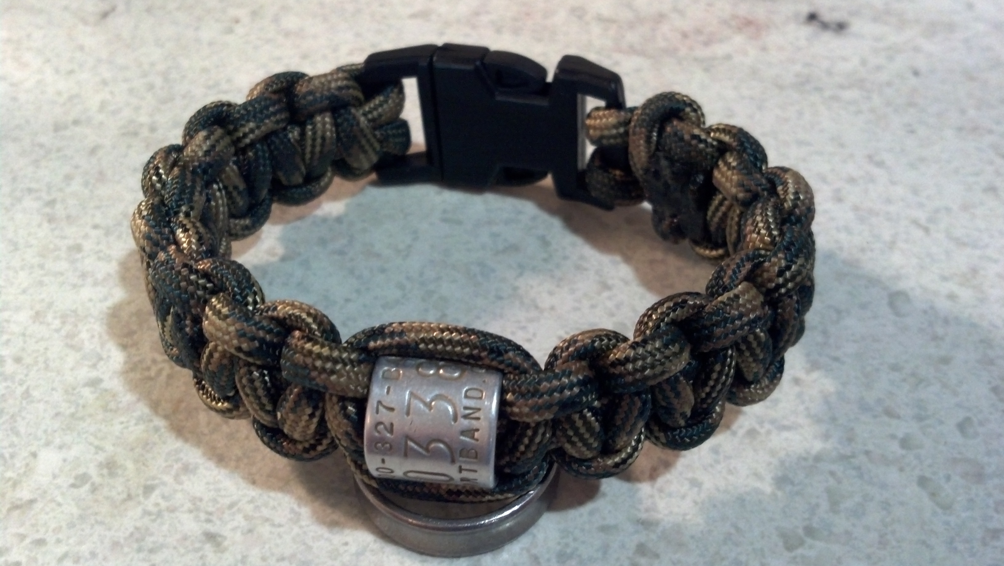 Duck Commander BRAIDED CAMO BRACELET Duck Band Adjustable One size fits most 