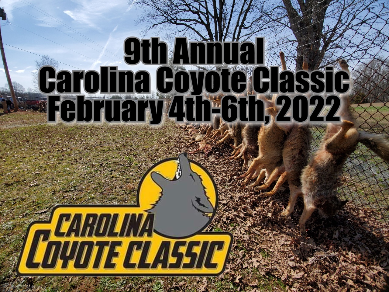 Official Dates of the 9th Annual Carolina Coyote Classic! 704 outdoors