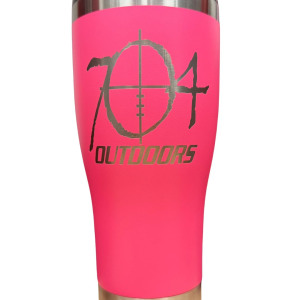 704 Outdoors Pink 30oz Stainless Steel Tumbler