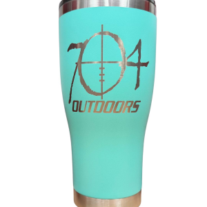 704 Outdoors Teal 30oz Stainless Steel Tumbler